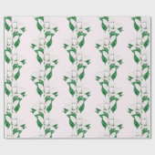 Magnolia Sway in Pink and Green Geschenkpapier (Flach)
