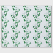 Magnolia Sway in Slate and Green Geschenkpapier (Flach)
