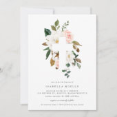 Magnolia Taufe Einladung (Vorderseite)