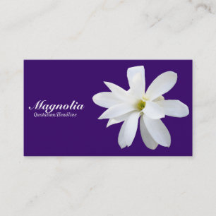 Magnolia - Tief Lila 330066 Visitenkarte