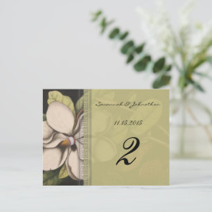 Magnolia Tischnummer Cards