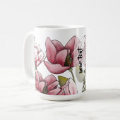 Magnolia-Träume-Kaffeetasse Kaffeetasse (Vorderseite Links)