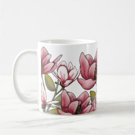 Magnolia-Träume-Kaffeetasse Kaffeetasse