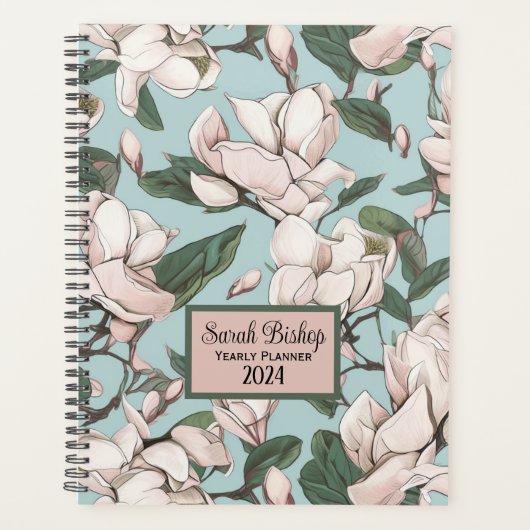 Magnolia Tree Custom Yeypplaner Hardcover Planer (Vorderseite)