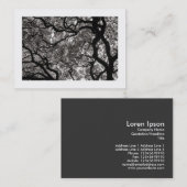 Magnolia Tree in Blossom 02 (besetzt) Visitenkarte (Vorne/Hinten)