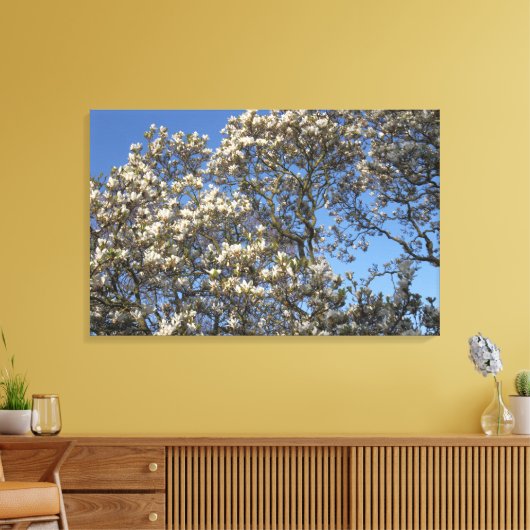 Magnolia Tree Leinwanddruck (Insitu (Wohnzimmer))
