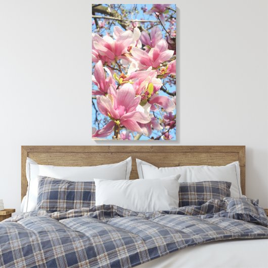 Magnolia Tree Leinwanddruck (Insitu (Schlafzimmer))
