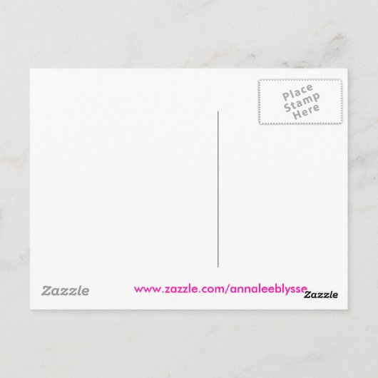 Magnolia Tree Postcard Postkarte (Rückseite)