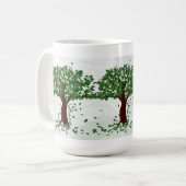 Magnolia Tree Tasse (Vorderseite Links)