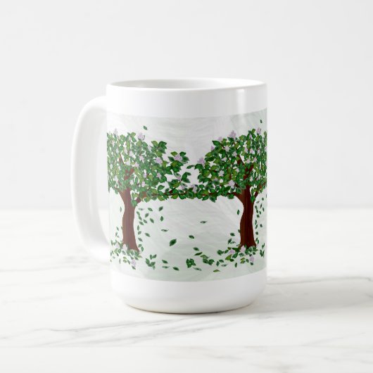 Magnolia Tree Tasse (Vorderseite Links)
