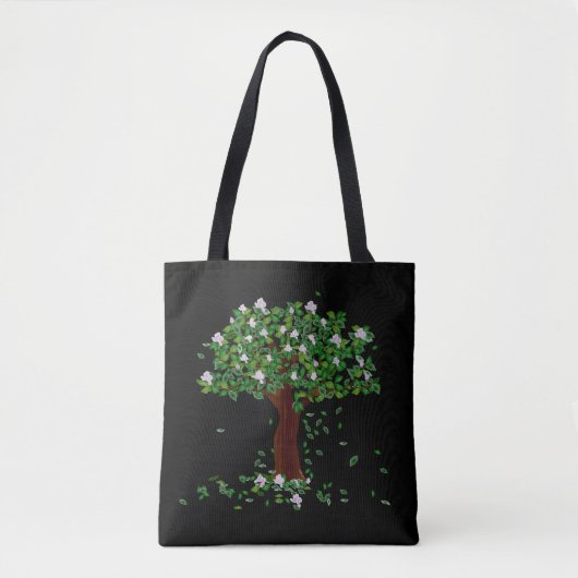Magnolia Tree Tote Bag Tasche (Vorderseite)