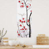 Magnolia Tree Vintag Kobayashi Kokei Poster (Küche)