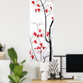Magnolia Tree Vintag Kobayashi Kokei Poster (Heimbüro)