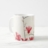 Magnolia Tree von Kobayashi Kokei, Vintage Natur Kaffeetasse (Vorderseite Links)