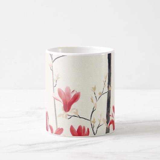 Magnolia Tree von Kobayashi Kokei, Vintage Natur Kaffeetasse (Mittel)