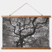 Magnolia Trees in Blossom 03 Wandteppich Mit Holzrahmen (Vorne)