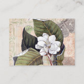 Magnolia Vintag Garden Visitenkarte (Rückseite)