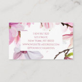 Magnolia Visitenkarte (Rückseite)