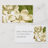 Magnolia-Visitenkarte Visitenkarte (Vorne/Hinten)