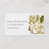 Magnolia-Visitenkarte Visitenkarte (Rückseite)