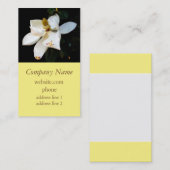 Magnolia Visitenkartenvorlage Naturfotografie Visitenkarte (Vorne/Hinten)