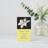 Magnolia Visitenkartenvorlage Naturfotografie Visitenkarte (Stehend Vorderseite)