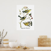 Magnolia Warbler, John Audubon Poster (Küche)