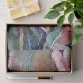 Magnolia Watercolor Art Decoupage Tissue Seidenpapier (Geschenk)