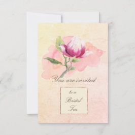 Magnolia Watercolor Party Einladung