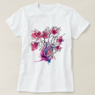 Magnolia Watercolor T-Shirt