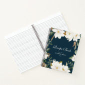 Magnolia Watercolor Weinroute Mendrisiotto Notizblock (Innenseite)