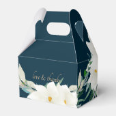 Magnolia Wedding Blue Geschenkschachtel (Rückseite)