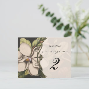 Magnolia Wedding Postkarte