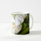 Magnolia White Kaffeetasse (VorderseiteRechts)