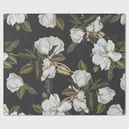 Magnolia Wrapping Paper Geschenkpapier (Flach)