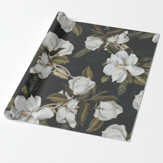 Magnolia Wrapping Paper Geschenkpapier (Ungerollt)