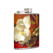 Magnolia zu Red Velvet Martin Johnson Heade Flachmann (Rechts)