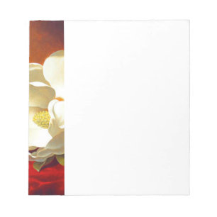 Magnolia zu Red Velvet Martin Johnson Heade Notizblock