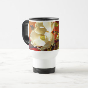 Magnolia zu Red Velvet Martin Johnson Heade Reisebecher