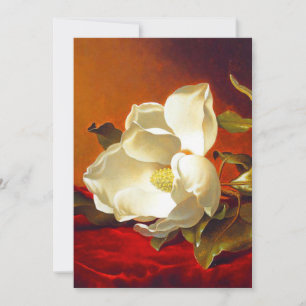 Magnolia zu Red Velvet Martin Johnson Heade Save The Date