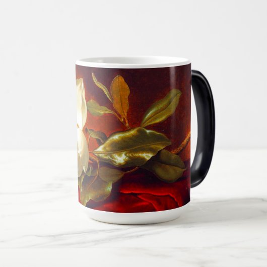 Magnolia zu Red Velvet Martin Johnson Heade Verwandlungstasse (VorderseiteRechts)