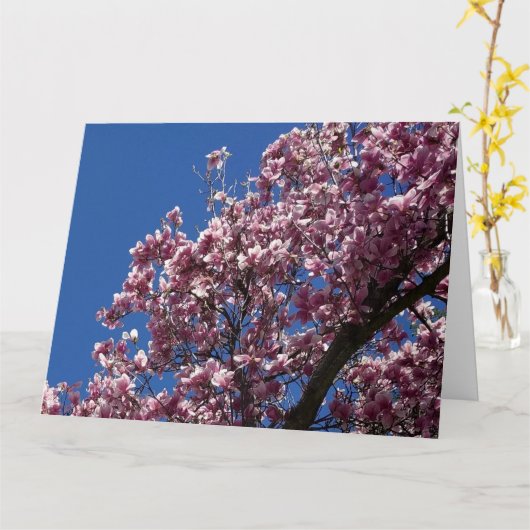 Magnolia zum Muttertag Karte (Gelbe Blume)