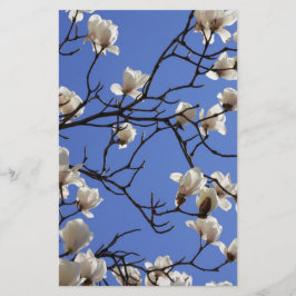 Magnolias blühen briefpapier