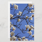 Magnolias blühen briefpapier (Vorne/Hinten)