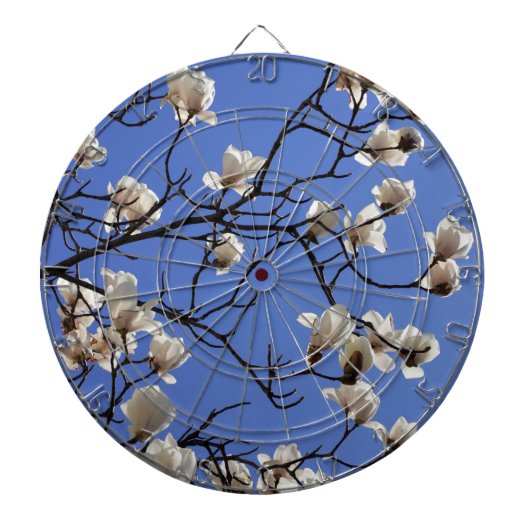 Magnolias blühen dartscheibe (vorne)