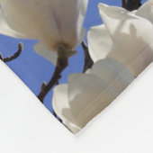 Magnolias blühen fleecedecke (Ecke)