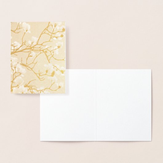 Magnolias blühen folienkarte (Anzeige)