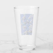 Magnolias blühen glas (Rückseite)