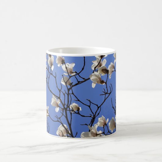 Magnolias blühen kaffeetasse (Mittel)