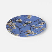 Magnolias blühen pappteller (Schrägansicht)